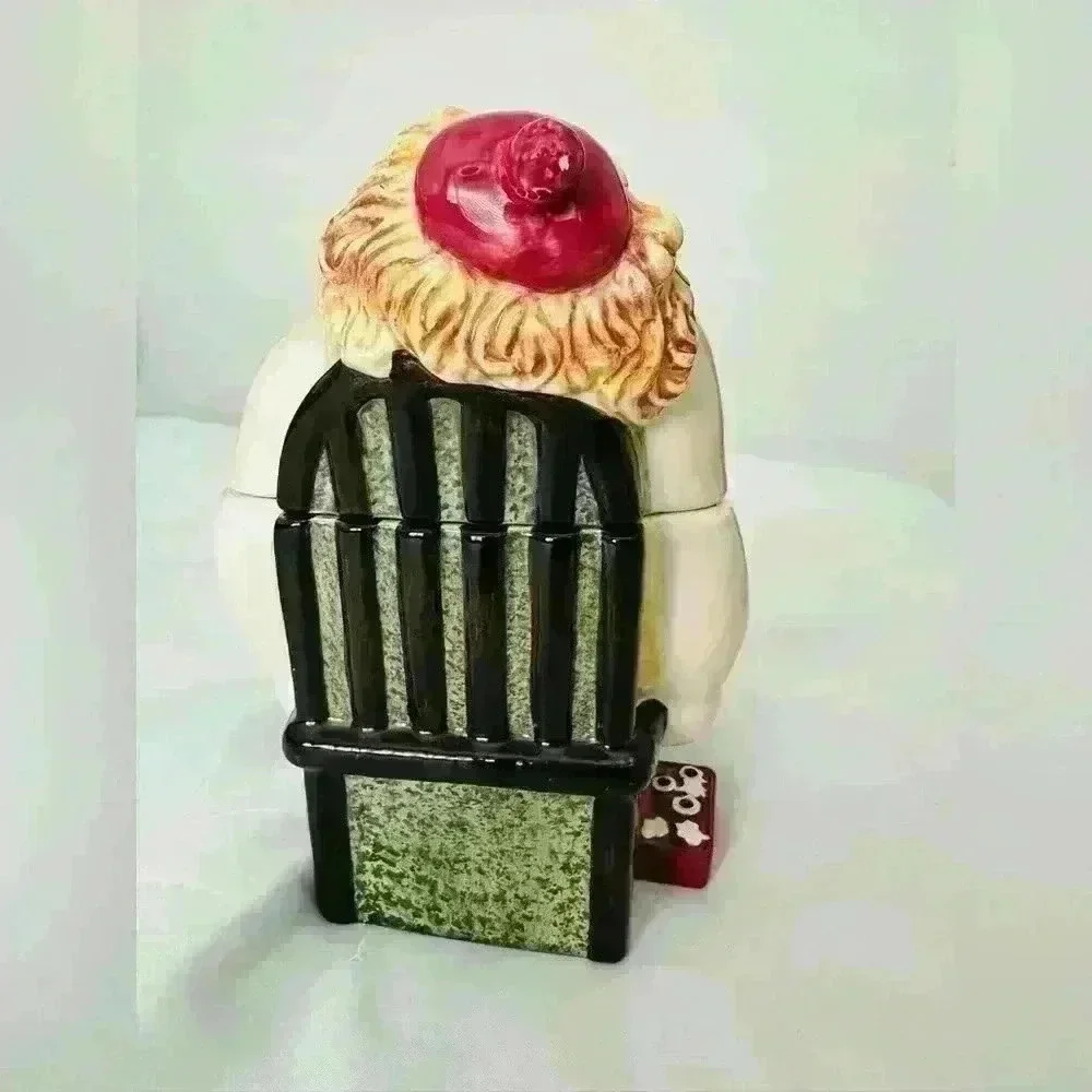 2002 House of Prill Erika Oller Artwork “Happily Dying of Chocolate “ Cookie Jar